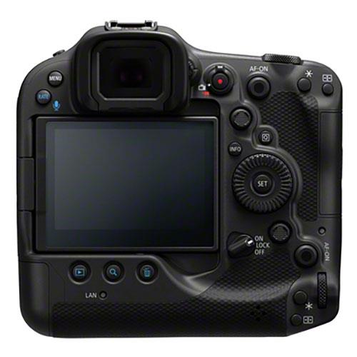 佳能 EOS R3 无反光镜相机（背面和正面）的新泄露图像