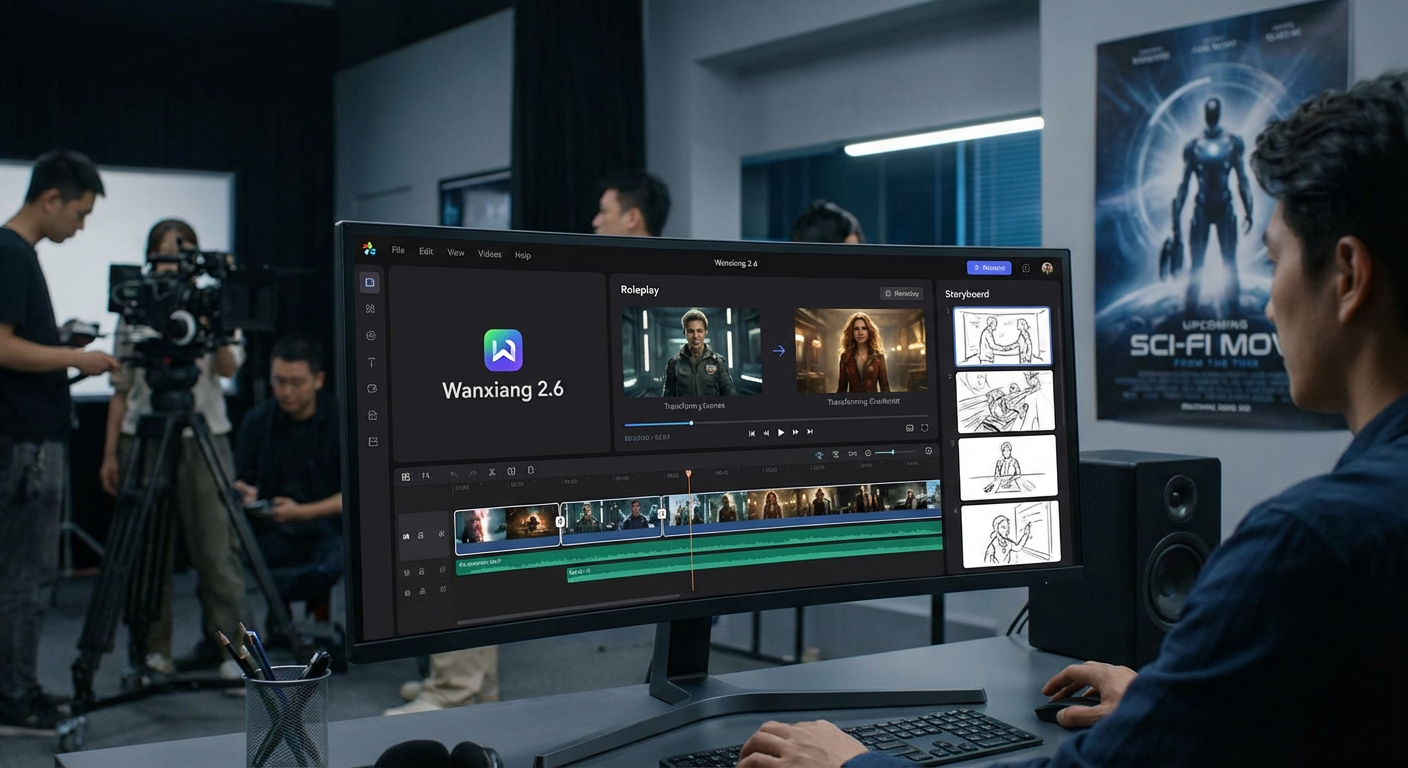 阿里巴巴发布“万相2.6”:AI视频创作进入“角色扮演”新纪元