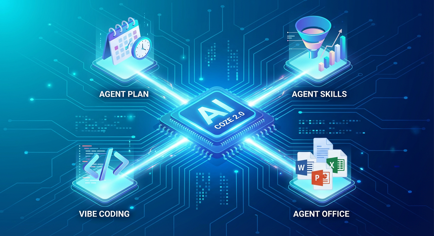 扣子(Coze)2.0:AI 智能体新纪元,从“问答”到“自主执行”