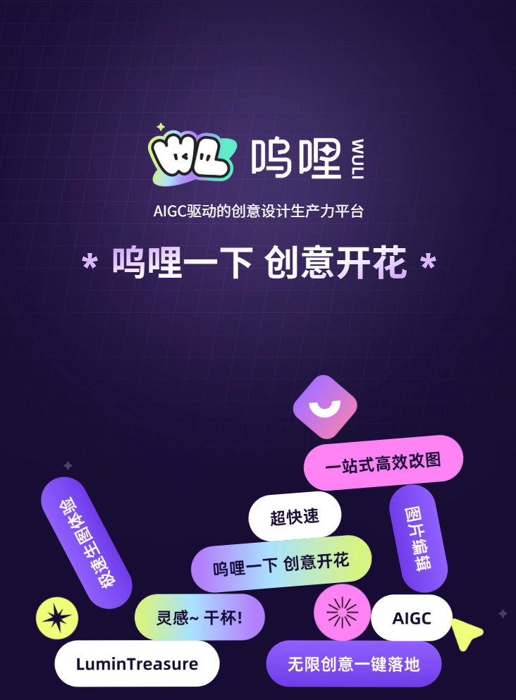 阿里巴巴低调上线 AIGC 创意平台“呜哩”:多模型驱动的智能设计新工具