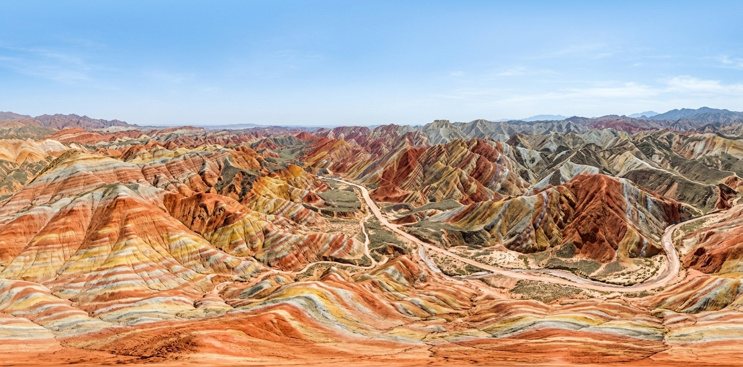 拉普兰雾凇雪林日出360°全景