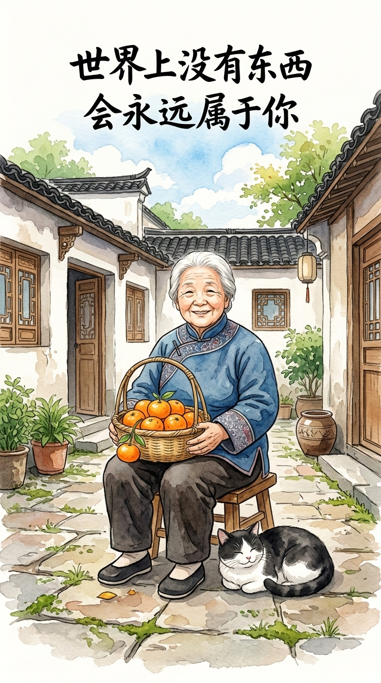 橘香人间 · 江南治愈国风插画