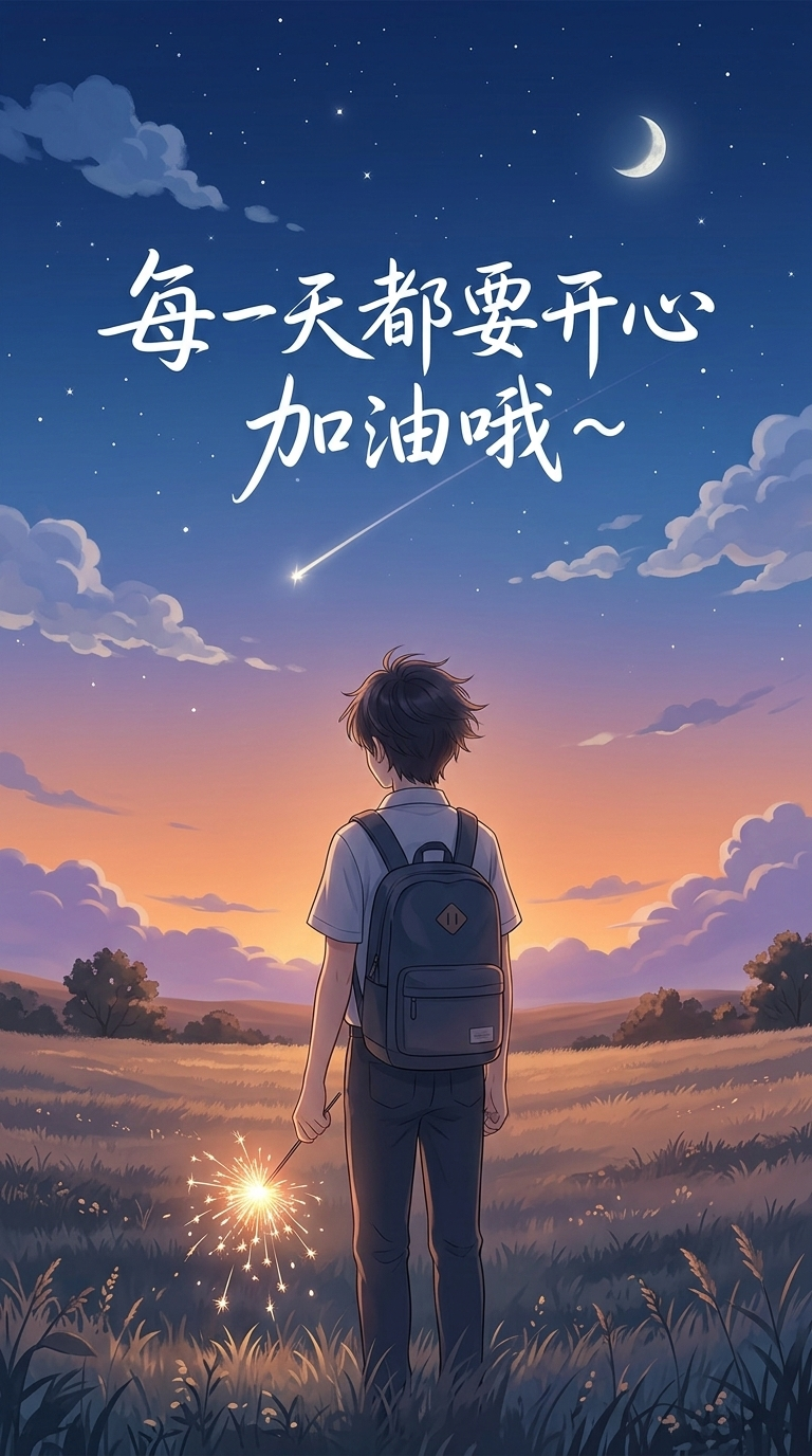 黄昏微光 · 少年与仙女棒的治愈时刻