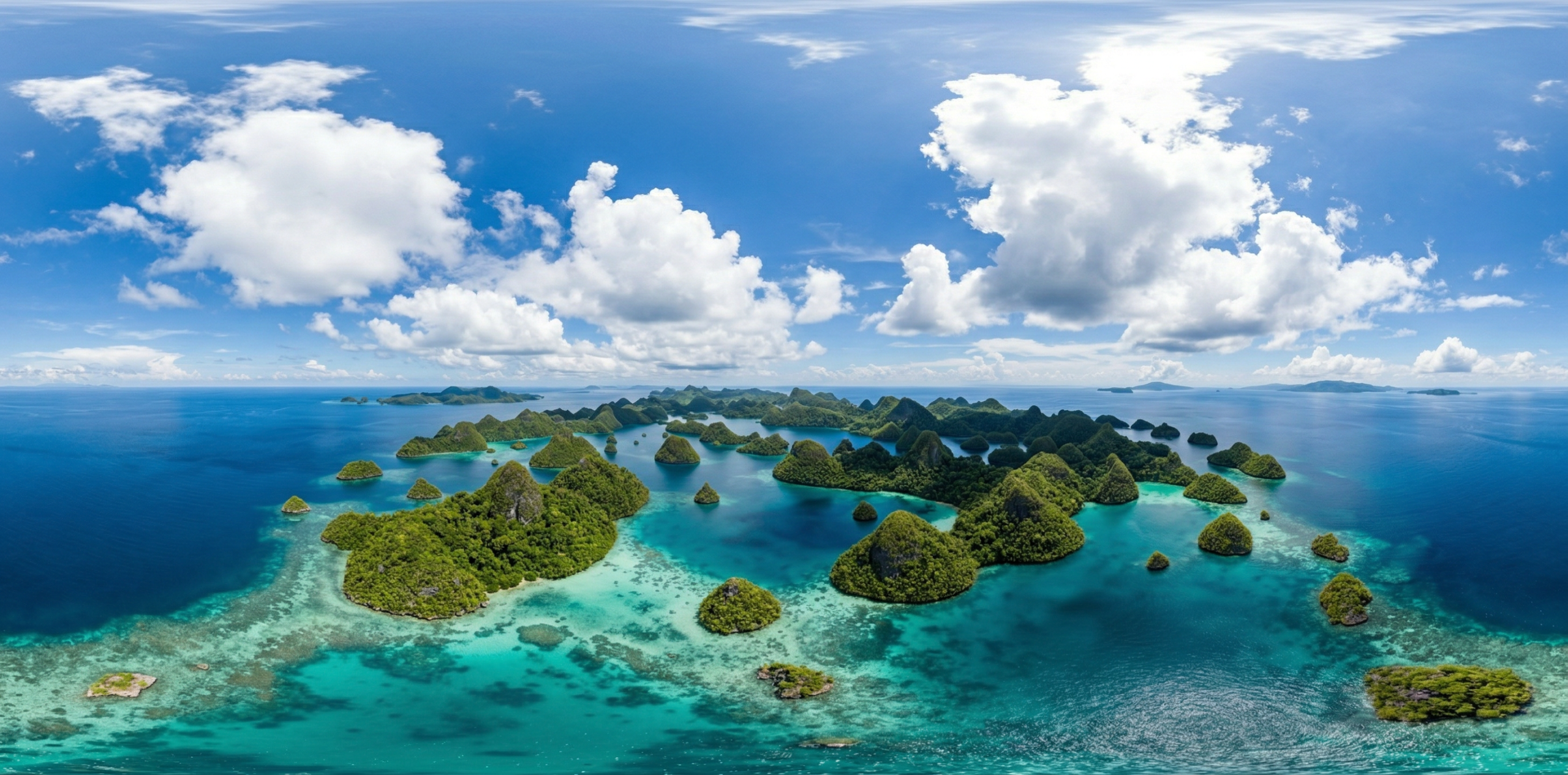 千岛迷宫:拉贾安帕特群岛的翡翠珍珠与清澈海域