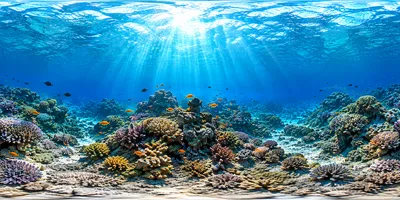 海底珊瑚礁·蓝色梦境